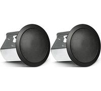 JBL Professional Control 18C/T-BK Two-Way 8-Inch Coaxial Ceiling Loudspeaker, Black, Sold as Pair