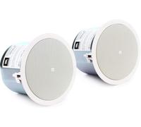 JBL Professional Control 26CT 6.5-Inch Ceiling Loudspeaker Transducer Assemblies, With Transformer Taps, Sold as Pair, White