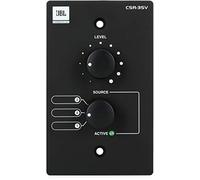 JBL Professional CSR-3SV-BLK Wall Controller with 3-Position Source Selector and Volume Control for CSM-32, Black