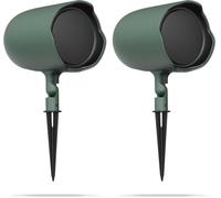 JBL Professional GSF6GN Waterproof Ground Spike Outdoor Landscape Garden Speaker 16.5 cm Coaxial Green 1 Pair Speakers