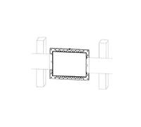 JBL Professional WB8 Rough-in Frame for Installing Control 128W to Studs in New Construction