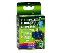 JBL PROFLORA CO2 ADAPT U - M, CO2 adapter from disposable to reusable bottles, Silver