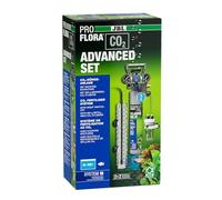 JBL Proflora CO2 Advanced Set M, CO2 Fertiliser Complete Set for 40-600 L, with Night Shut-Off, 2 Pressure Gauges, Reusable Bottle and Extensive Accessories