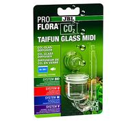 JBL PROFLORA CO2 TAIFUN GLASS MIDI, CO2 diffuser, for freshwater aquariums from 40-300 l, made of glass
