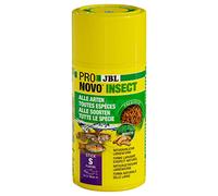 JBL PRONOVO INSECT STICK, Food for All Aquarium Fish from 3-10 cm, Fish Food Sticks, Click Dispenser, Size S, 100 ml