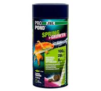 JBL Propond Spring + Growth 0.36 kg (1 L) Spring Food Wafer for Koi and Other Pond Fish Promotes Growth & Strengthens Immune System Floating from 10 °C