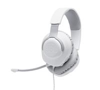 JBL Quantum 100 - Wired Over-Ear Gaming Headphones - White Large