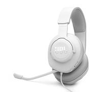 JBL Quantum 100M2 Gaming Headset with Omni-Directional Cable, Detachable Microphone with Mute Option and Fabric Covered Memory Foam Earpads, Compatible with All