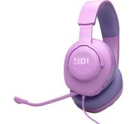 JBL Quantum 100M2 Wired Over-Ear Gaming Headset, Cyan | JBL QuantumSOUND Signature and 3.5 mm Headphone Jack, Multi-Platform Compatibility, Detachable Mic, Mute Option