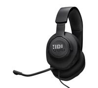 JBL Quantum 100M2 Wired Over-Ear Gaming Headset with JBL QuantumSOUND Signature and 3.5 mm Headphone Jack, Multi-Platform Compatibility, Detachable Mic, Mute Option, Black