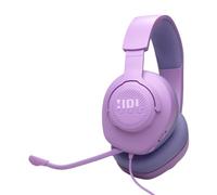 JBL Quantum 100M2 Wired Over-Ear Gaming Headset with JBL QuantumSOUND Signature and 3.5 mm Headphone Jack, Multi-Platform Compatibility, Detachable Mic, Mute Option, in Purple