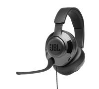 JBL Quantum 200 Wired Over-Ear Gaming Headset with Microphone, PC and PS Compatible, in Black