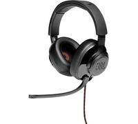 JBL Quantum 200 Wired Over-Ear Gaming Headset with Microphone, PC and PS Compatible, in Black