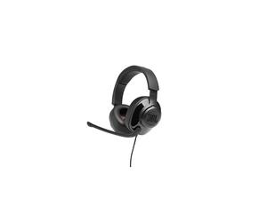 JBL Quantum 200 Wired Over-Ear Gaming Headset with Microphone, PC and PS Compatible, in Black