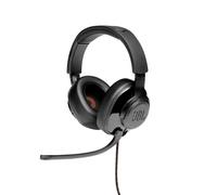 JBL Quantum 200, Wired OverEar Gaming Headset, Black