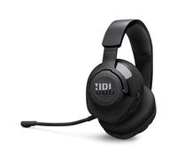 JBL Quantum 360X - over-ear wireless headset with removable wooden microphone, JBL QuantumSOUND signature, up to 22 hours of battery life, fast charging, gaming and charging, multiplatform (Black)