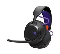 JBL Quantum 650 Wireless Bluetooth Gaming Headset with JBL Quantum Spatial Sound, Noise Cancelling Mic, USB-C Cable, 45H Battery Life and Replaceable Parts, Multiplatform Compatibility, Black