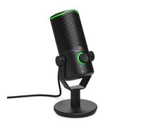 JBL QUANTUM STREAM STUDIO USB Stand-Alone, 4 Mic Directivity, USB Microphone with 3 Capacitor Microphones, Telework, Gamer, Content Creator, Streamer, PC, MAC, PS4, PS5, SWITCH Compatible, Black,