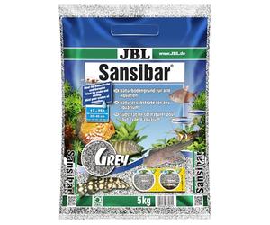 JBL Sansibar GREY 5 kg, Grey, fine substrate for freshwater and saltwater aquariums