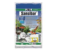 JBL Sansibar WHITE 10 kg, White, fine substrate for freshwater and saltwater aquariums