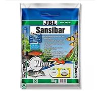 JBL Sansibar WHITE 5 kg, White, fine substrate for freshwater and saltwater aquariums