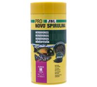 Jbl Spirulina Flakes Garlic No Mess Algae Based Shrimp Marine Freshwater 3-20Cm 1L