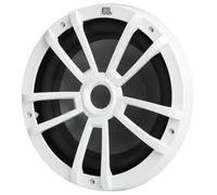 JBL Stage Marine Subwoofer Waterproof 10 Inch (250 mm) - 600 Watt High Seaworthy Boat Speaker Bass Box - UV and Saltwater Resistant Outdoor Boat Subwoofer - Colour: White