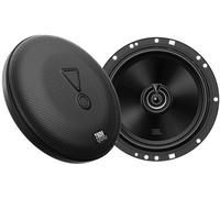 JBL Stage2 GEN2 65 6.5 in / 16.5 cm 2-Way Coaxial Car Speakers | 60 W RMS / 240 W Peak, 91 dB, 4 Ohm, 55 Hz-20 kHz - Plus One Cone, PEI Tweeter - OEM upgrade, grilles included