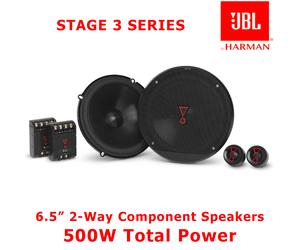 JBL STAGE3 607C - 6.5" 2-Way Car Component Speakers 500W Total Power BNIB
