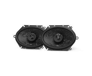 JBL Stage3 868F 8x6 in / 20x15 cm 2-Way Coaxial Car Speakers | Pair, 55W RMS / 220W Peak, 92dB, 4 Ohm, 50Hz-20kHz - PEI dome tweeter - Plus One cone - drop-in factory replacement