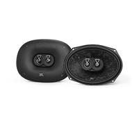JBL Stage3 968M 6x9 in / 15x23 cm Coaxial Car Speakers | 75W RMS / 300W Peak, 92 dB, 4 Ohm, 45Hz-20kHz - 3-way coaxial oval speaker pair - fits most factory 6x9 mounts