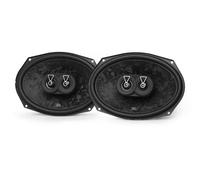JBL Stage3 968MF 6x9 in / 15x23 cm 3-Way Oval Coaxial Car Speakers | 80 W RMS / 640 W Peak, 92 dB, 4 Ohms, 40 Hz-20 kHz - Plus One Fiberglass Cone - Dual PEI Tweeter - Sold as Pair