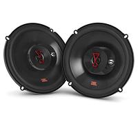 JBL STAGE3637F 6"-1/2" Three-Way Car Audio Speaker No Grill Bundle