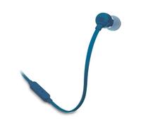 JBL Tune 110 Wired In-Ear Headphones with JBL Pure Bass Sound, Blue