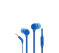 T110 Universal In-Ear Headphones with Remote Control and Microphone JBL Blue One Size