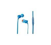 JBL T110 Universal In-Ear Headphones with Remote Control - Blue