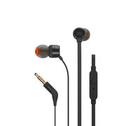 JBL T160 in-Ear Headphones with Mic (Black)