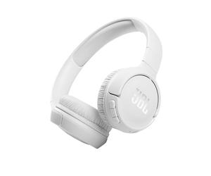 JBL T510BT Headphones White Wireless Bluetooth Audio On-Ear Headset Earphones