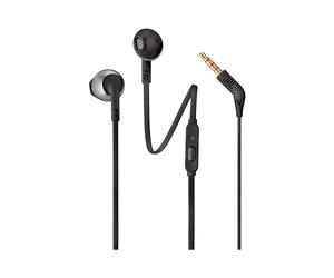 JBL Tune 205, Wired In-Ear Headphones, Black