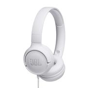 Jbl Tune 500 White Earphones Pure Bass Cable Plano Sin Enredos