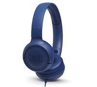 JBL TUNE 500 - Wired On-Ear Headphones - Blue