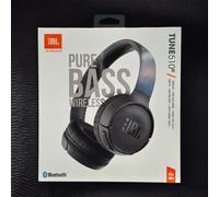 JBL Tune 510BT Wireless On-Ear Headphones - Bluetooth 5.0 Pure Bass - Black