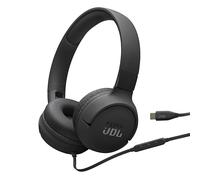 JBL Tune 520C USB-C - Wired On-Ear Headphones - Black