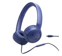JBL Tune 530 C, Wired On Ear Headphones, Blue