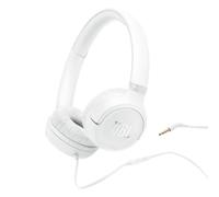 JBL Tune 530 Wired On Ear Headphones, White