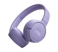 JBL Tune 670 NC Wireless On-Ear Bluetooth Headphones with Adaptive Noise-Cancelling Technology and Lightweight Design, 70-Hour Battery Life, Purple
