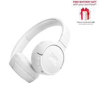 JBL Tune 670NC Wireless Noise-Cancelling Headphones - Free Gift RRP £20! - White