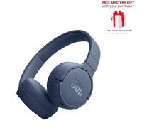 JBL Tune 670NC Wireless Noise-Cancelling Headphones - Free Gift RRP £25! - Blue