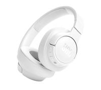 JBL Tune 720 BT Wireless Over-Ear Headphones with JBL Pure Bass Sound, Bluetooth 5.3, Hands-Free Calls, Audio Cable and 76-Hour Battery Life, White