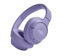 JBL Tune 720 BT Wireless Over-Ear Headphones with JBL Pure Bass Sound, Bluetooth 5.3, Hands-Free Calls, Audio Cable and 76-Hour Battery Life, Purple